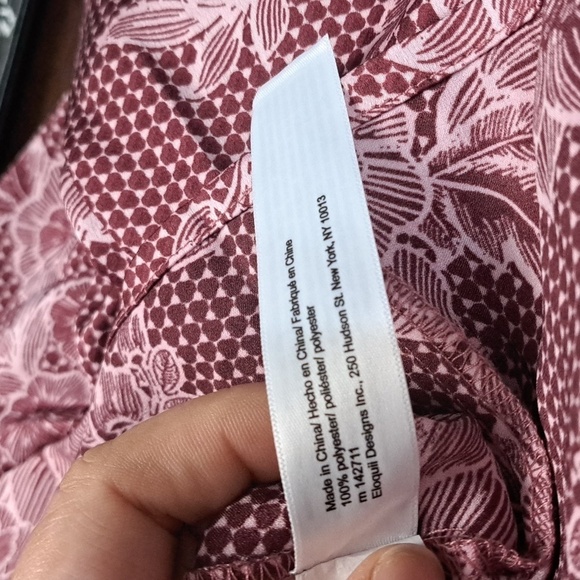 NWT ELOQUII PUFF SLEEVE BOHO FLORAL DRESS - Picture 4 of 4